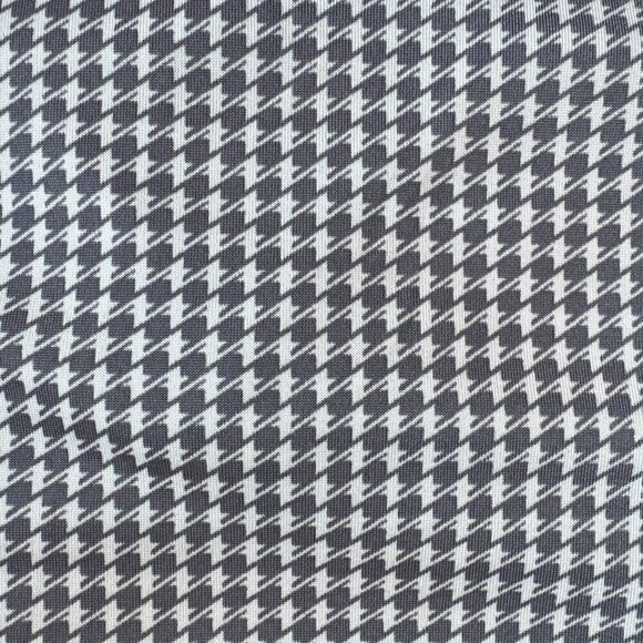 Lands' End Houndstooth Stretch Tunic Grey and White Scuba Feel Plus Size 3X - Picture 3 of 6